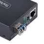 StarTech.com Conversor de medios de fibra LC monomodo MCM1110SMLC20 20km TAA