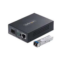StarTech.com MCM1110SMLC20 Conversor de medios de fibra LC Monomodo 20km