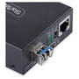 StarTech.com MCM1110SMLC20 Convertidor de Medios Fibra Óptica Monomodo, Gigabit 10/100/1000 Mbps a 1000Base-LX LC, 20 km, Carcasa de Metal, TAA, Negro