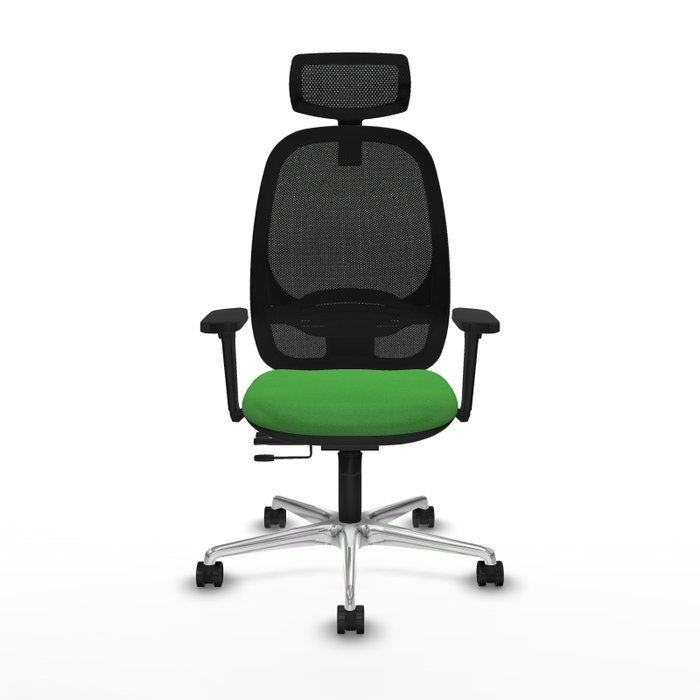 PIQUERAS Y CRESPO Silla de oficina Cilanco Verde y Negro