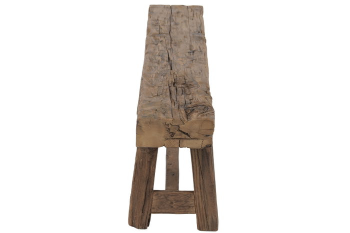 DKD Home Decor Banco de Madera Reciclada Marrón 152,5x28x45 cm DKD Home Decor Banco de Madera Reciclada Marrón 152,5x28x45 cm