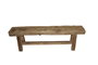DKD Home Decor Banco de Madera Reciclada Marrón 152,5x28x45 cm