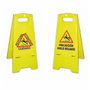 Normaluz Panel de precaución suelo mojado amarillo 30 x 21 x 62 cm