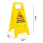 Normaluz Panel Precaucion Suelo Mojado 62cm Amarillo Rojo Negro