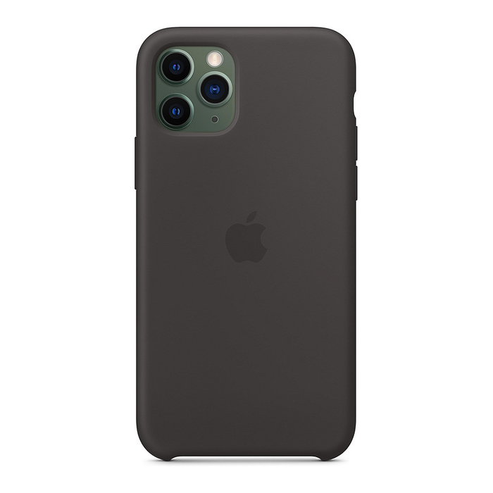Apple MWYN2ZM/A - Funda de Silicona para iPhone 11 Pro - 5.8 Pulgadas (14.7 cm) - Resistente a Golpes y Rayones - Color Negro