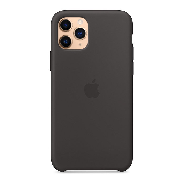 Apple MWYN2ZM/A - Funda de Silicona para iPhone 11 Pro - 5.8 Pulgadas (14.7 cm) - Resistente a Golpes y Rayones - Color Negro