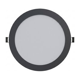 Synergy21 Synergy 21 LED Ultra Slim LED Panel Light V6 24W Schwarz 24V