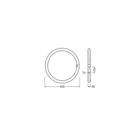 Ledvance Tubo LED circular T9 G10q 24W 2900Lm 6500K