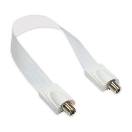 GoodConnections cable coaxial Alcasa SAT F blanco 53,5 m