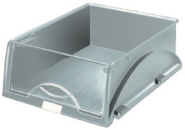 Bandeja Sobremesa Sorty A4 Gris (Set de 4)