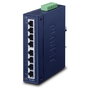 Planet IGS-801T Switch Industrial Gigabit de 8 Puertos IP30