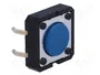 Aratas (Formerly Omron Components) Microconmutador TACT B3F-5000 SPST-NO Azul