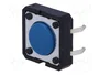 Aratas (Formerly Omron Components) Microconmutador TACT B3F-5000 SPST-NO Azul