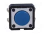 Aratas (Formerly Omron Components) Microconmutador TACT B3F-5000 SPST-NO Azul