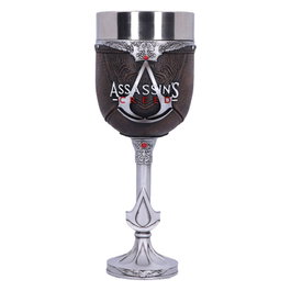 Nemesis Now Copa Decorativa Assassin's Creed Brotherhood 20,5 cm para Coleccionistas, Diseño Medieval con Emblema