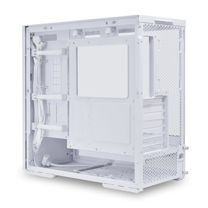 Lian Li LANCOOL 207 Blanco con Cristal Templado