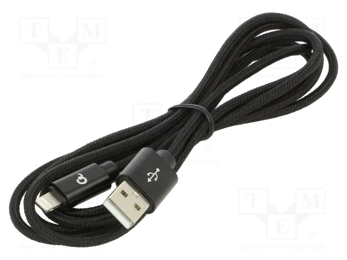 GEMBIRD Cable USB 2.0 con conector Apple Lightning a USB A, 1,8m GEMBIRD Cable USB 2.0 con conector Apple Lightning a USB A, 1,8m
