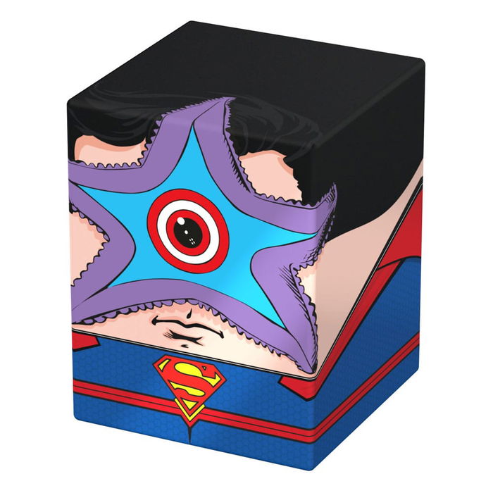 Ultimate Guard Caja Mazo Squaroes DC Justice League Starro - Caja Coleccionable para Cartas, Hasta 100 Cartas Doble Funda, Materiales Renovables