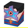 Ultimate Guard Caja Mazo Squaroes DC Justice League Starro - Caja Coleccionable para Cartas, Hasta 100 Cartas Doble Funda, Materiales Renovables