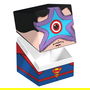 Ultimate Guard Caja Mazo Squaroes DC Justice League Starro - Caja Coleccionable para Cartas, Hasta 100 Cartas Doble Funda, Materiales Renovables