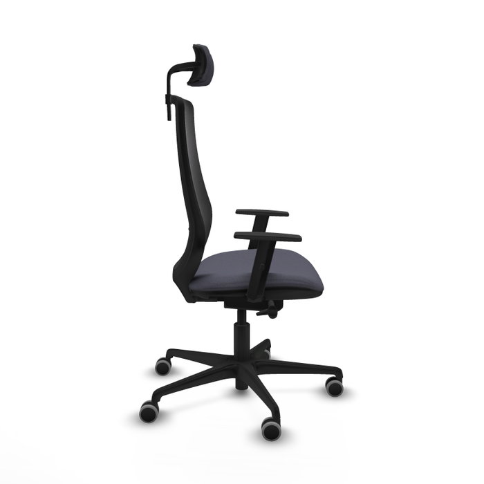 PIQUERAS Y CRESPO Silla de oficina Mardos con mecanismo Sincro/Traslack, Gris oscuro y Negro PIQUERAS Y CRESPO Silla de oficina Mardos con mecanismo Sincro/Traslack, Gris oscuro y Negro
