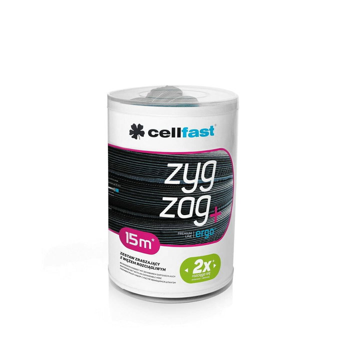 Cellfast Kit manguera extensible zigzag 7,5 - 15 m