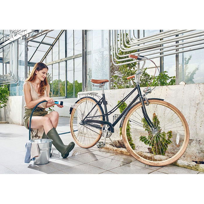 Cellfast Kit Manguera Extensible Zygzag 7,5 - 15 m, Se Expande Hasta 2 Veces Su Tamaño