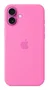 Apple Funda de Silicona con MagSafe para iPhone 16 Plus (MDGR4ZM/A) - Color Rosa Peonía, 55% de Silicona Reciclada, Protección Contra Caídas y Compatible con Carga Inalámbrica