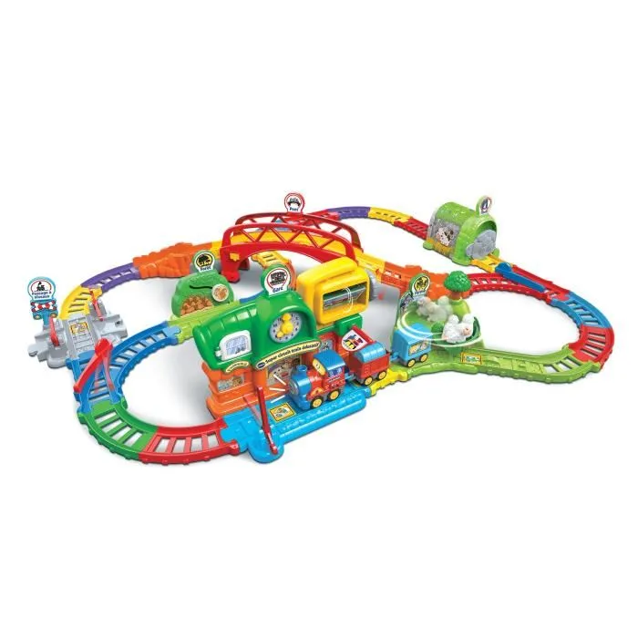 Vtech Circuito de Tren Super Educativo Tut Tut Bolides (Adam, Tren Mercante) Multicolor Idioma Francés VTE3417765835056 Vtech Circuito de Tren Super Educativo Tut Tut Bolides (Adam, Tren Mercante) Multicolor Idioma Francés VTE3417765835056