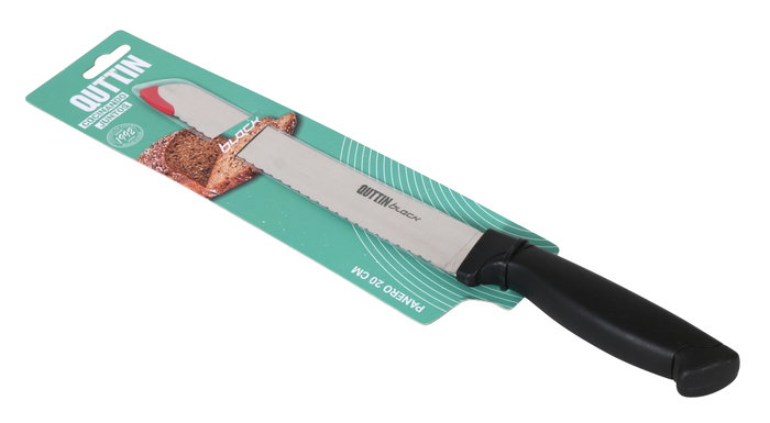 Quttin Cuchillo Panero 20 cm Negro - Colección Black (24 Unidades)