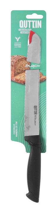 Quttin Cuchillo Panero 20 cm Negro - Colección Black (24 Unidades)