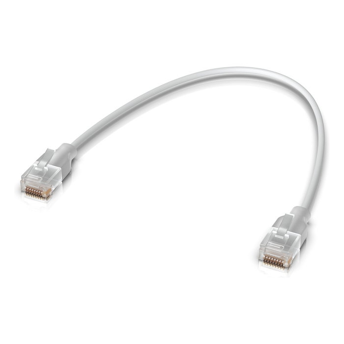 Ubiquiti Cable Patch Nano-thin Etherlighting 0,15 m Blanco