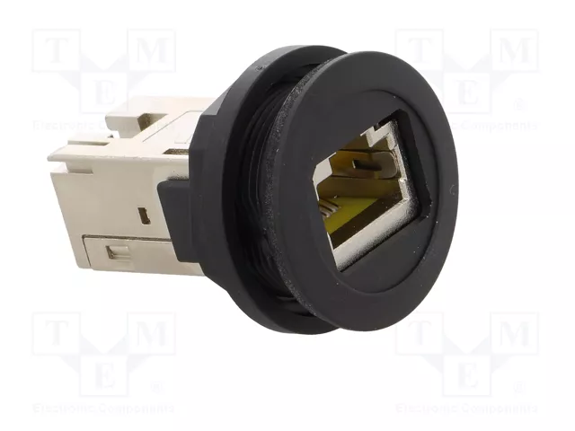 HARTING Tomacorriente RJ45 har-port negro