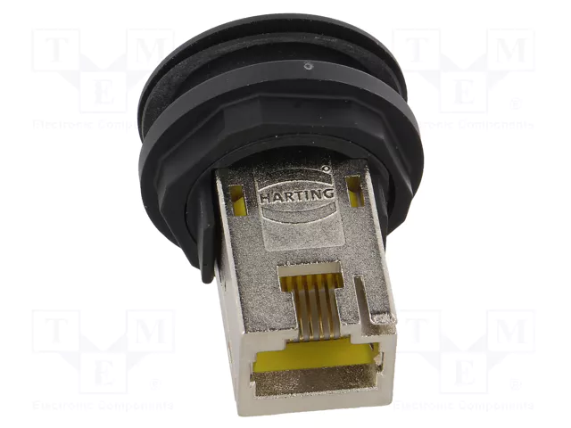 HARTING Tomacorriente RJ45 har-port negro