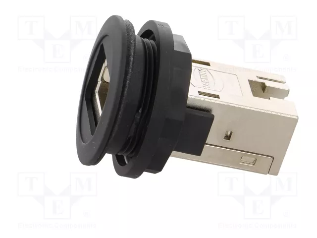 HARTING Tomacorriente RJ45 har-port negro