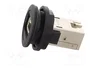 HARTING Tomacorriente RJ45 har-port negro