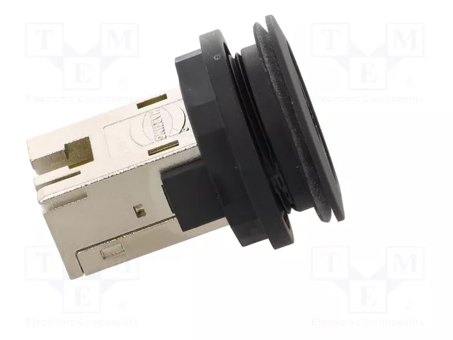 HARTING Tomacorriente RJ45 har-port negro