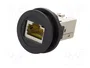HARTING Tomacorriente RJ45 har-port negro
