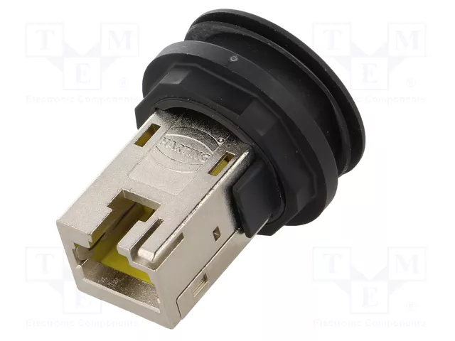 HARTING Tomacorriente RJ45 har-port negro