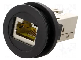 HARTING Tomacorriente RJ45 har-port negro