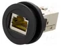 HARTING Tomacorriente RJ45 har-port negro