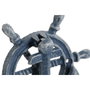 DKD Home Decor Picaporte de Hierro Colado Azul 16x3x14 cm