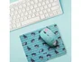 Wondee Pack Ratón Inalámbrico + Alfombrilla Mr. Wonderful con Estampado de Gatitos
