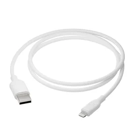 Dbramante1928 CB12ALWH7084 Cable Lightning USB-A a Lightning 1.2 m Blanco - 100% Plástico Reciclado