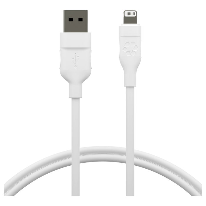 Dbramante1928 re-charge cable lightning usb macho a lightning macho 1.2 m 100 % plÁstico reciclado