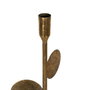 Portavelas Oro Metal Decoración 20,50 X 20,50 X 88,50 cm