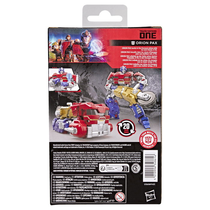 Hasbro Transformers One Studio Series Deluxe Class Orion Pax