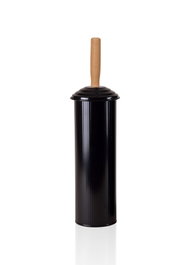 Mijölnir Cepillo de Inodoro STP0008 de Galivanize Negro Elegante y Duradero con Mango Ergonómico