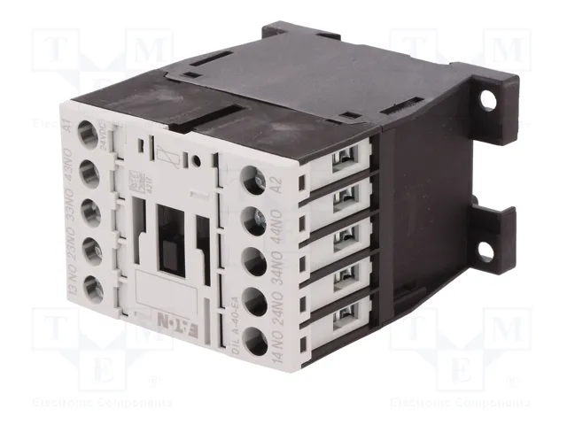 EATON ELECTRIC Contactor DILA-40 4-polar 24VDC 4A EATON ELECTRIC Contactor DILA-40 4-polar 24VDC 4A