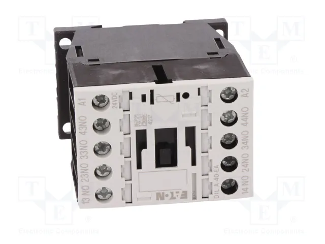EATON ELECTRIC Contactor DILA-40 4-polar 24VDC 4A EATON ELECTRIC Contactor DILA-40 4-polar 24VDC 4A